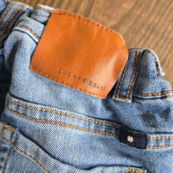 Lucky Jeans Girls Size 8 Zoe Skinny Denim Straight Leg Stretch Adjustable Waist - Picture 6 of 8